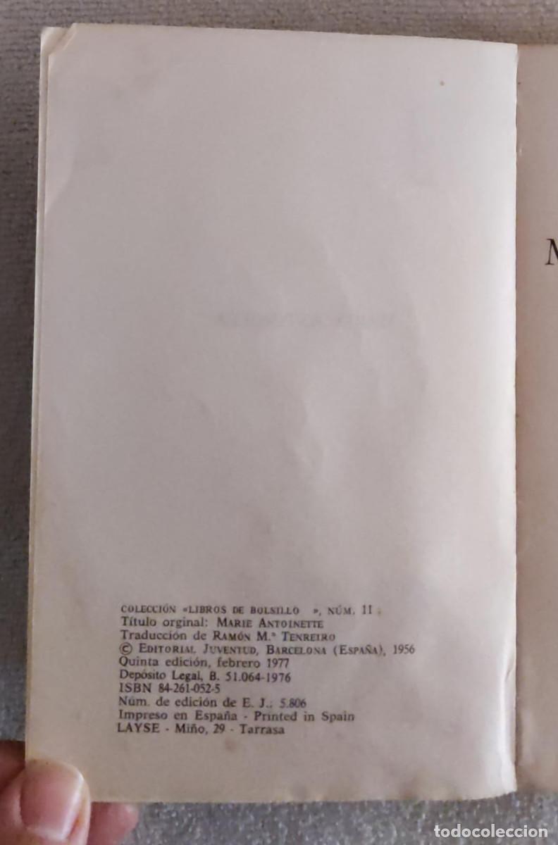 Libros de segunda mano: MAR&Iacute;A ANTONIETA. - Foto 4