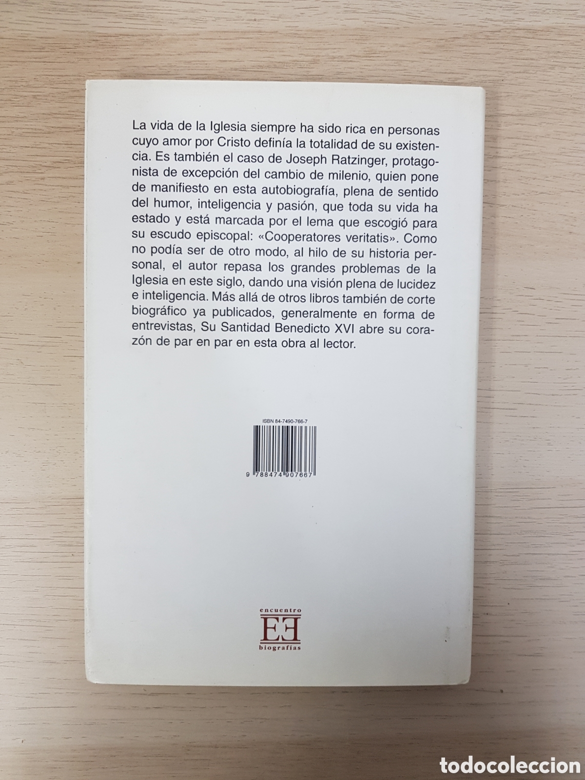 Libros de segunda mano: MI VIDA - JOSEPH RATZINGER - Foto 2