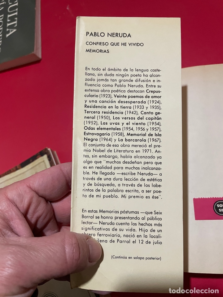 Libros de segunda mano: Pablo Neruda (Memorias) - Foto 3