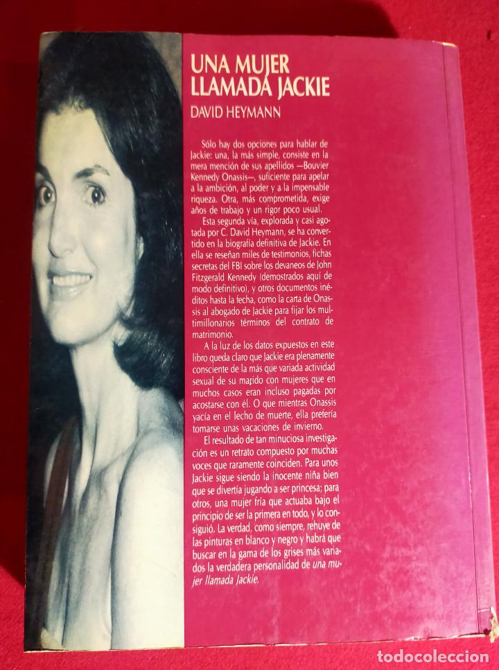 Libros de segunda mano: UNA MUJER LLAMADA JACKIE. DAVID HEYMANN. - Foto 2