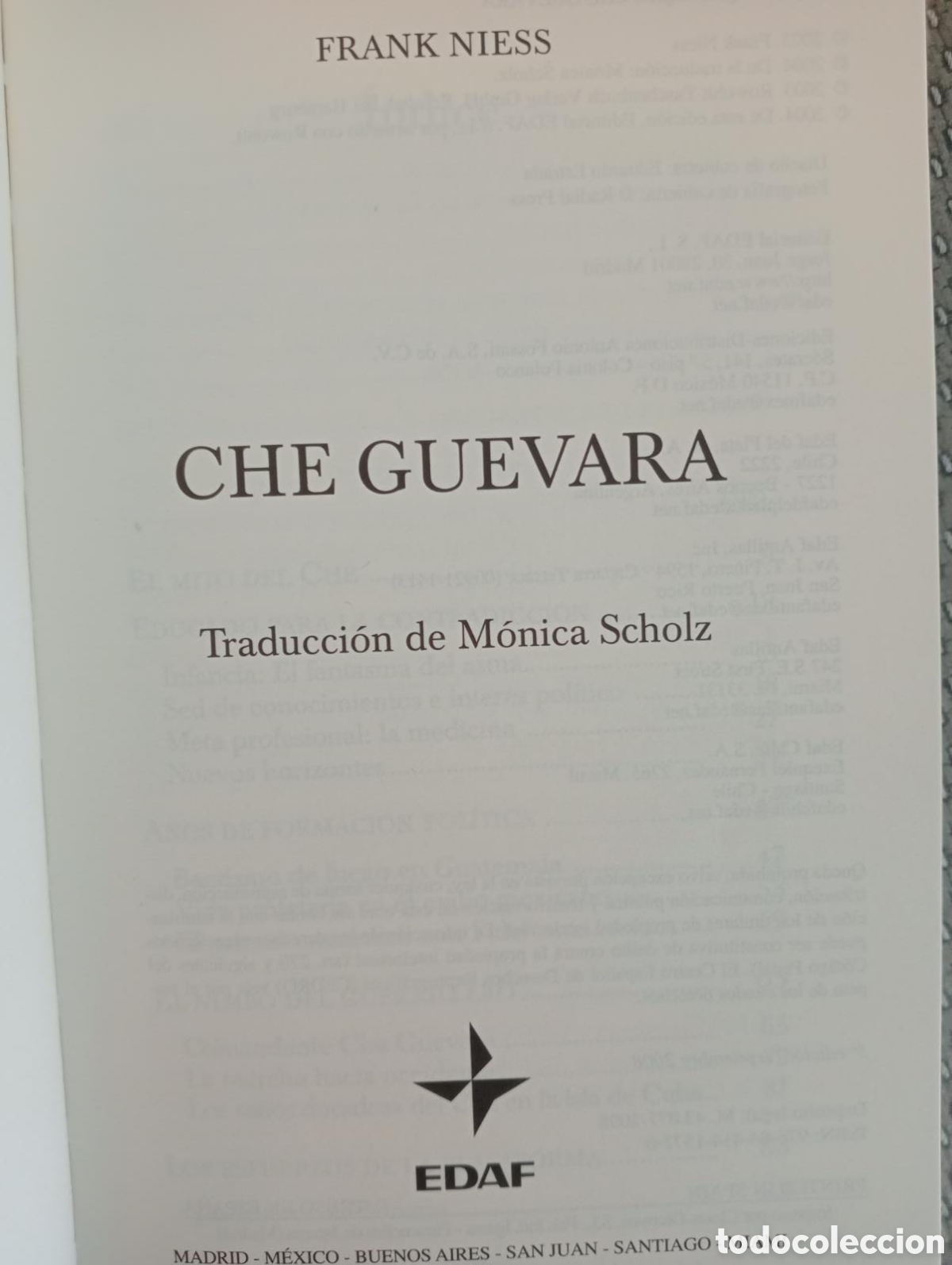 Libros de segunda mano: Che Guevara / Frank Niess - Foto 2