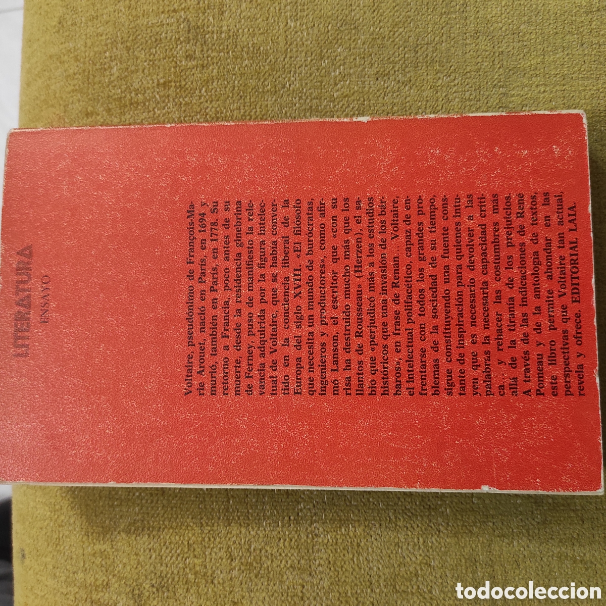 Libros de segunda mano: Voltaire seg&uacute;n Voltaire - Foto 2