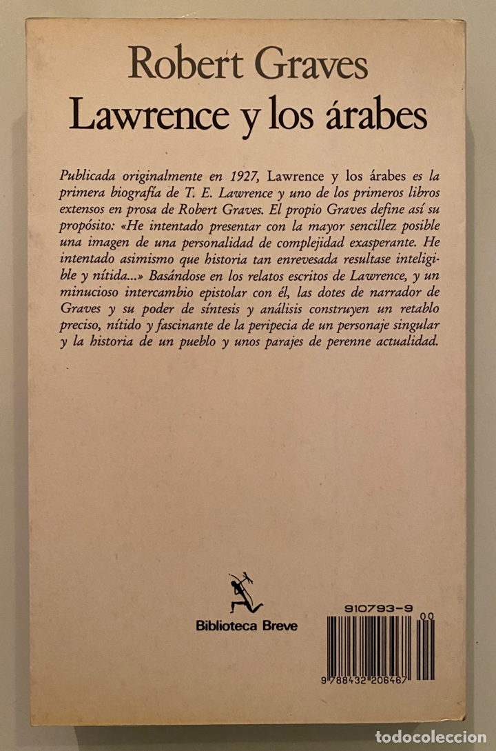 Libros de segunda mano: Lawrence y los &aacute;rabes - GRAVES, Robert - Foto 2