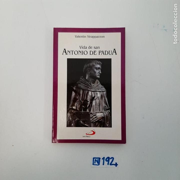 Libros de segunda mano: Vida de San Antonio de Padua - Foto 1
