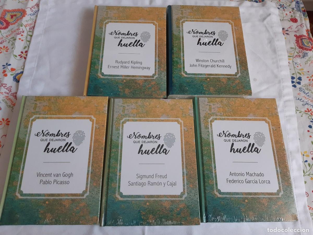 Libros de segunda mano: Nombres que dejaron huella kipling Hemingway van gogh picasso freud ramon Cajal Machado Lorca Chuch