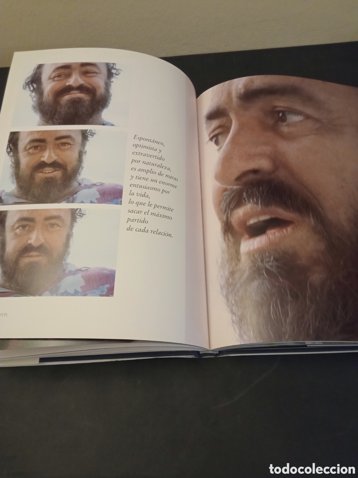 Libros de segunda mano: Libro Vida con Luciano Pavarotti - Foto 3