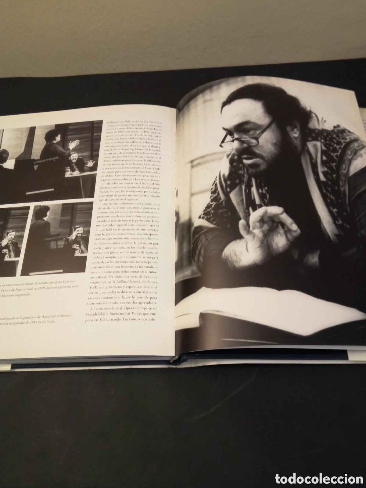 Libros de segunda mano: Libro Vida con Luciano Pavarotti - Foto 6