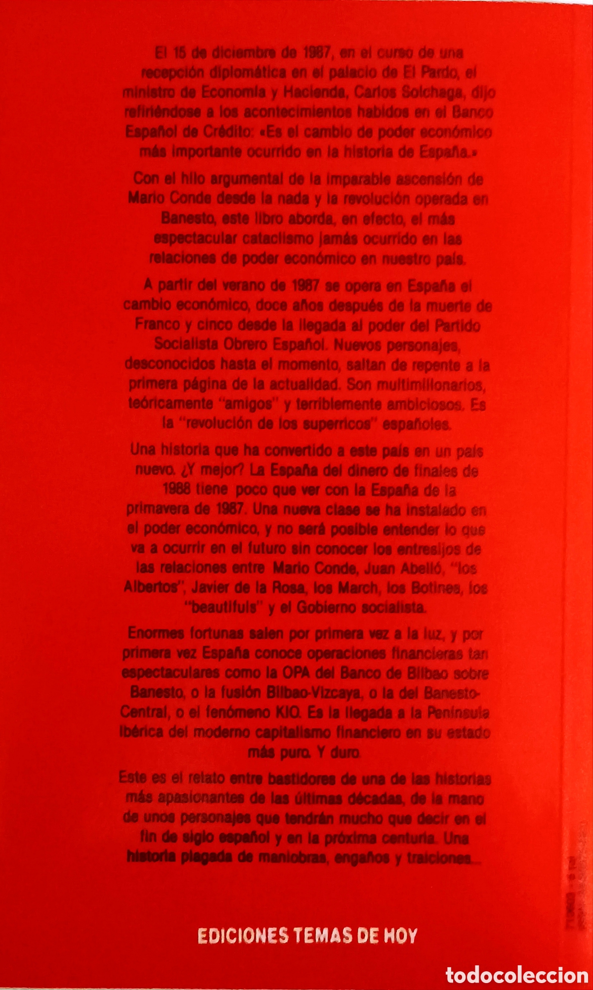 Libros de segunda mano: Asalto al poder. Editorial: Temas de Hoy, Espa&ntilde;a, 1989 - Foto 2