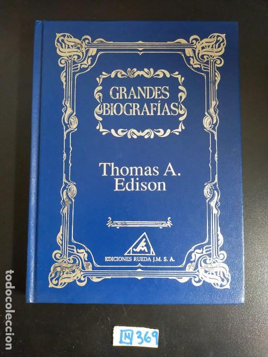 Libros de segunda mano: Grandes Biograf&iacute;as Thomas A. Edison - Foto 1
