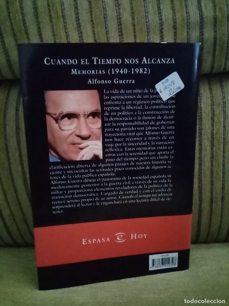 Libros de segunda mano: CUANDO EL TIEMPO NOS ALCANZA - Foto 3