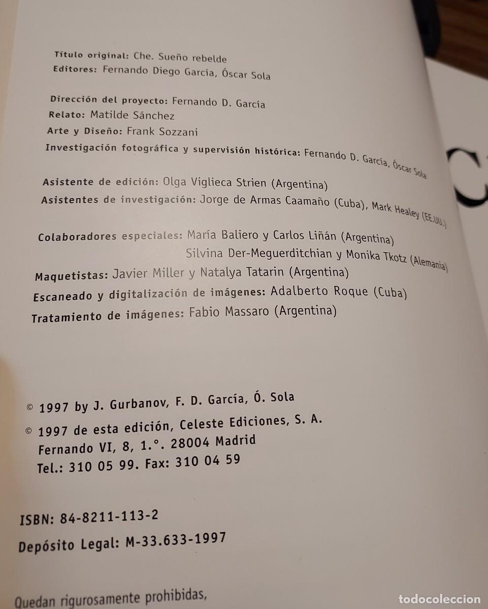 Libros de segunda mano: CHE - SUE&Ntilde;O REBELDE - CELESTE EDICIONES, MADRID - Foto 10
