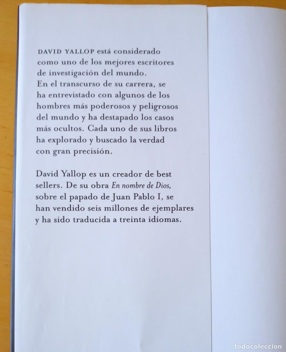 Libros de segunda mano: DAVID YALLOP EL PODER Y LA GLORIA - Foto 3