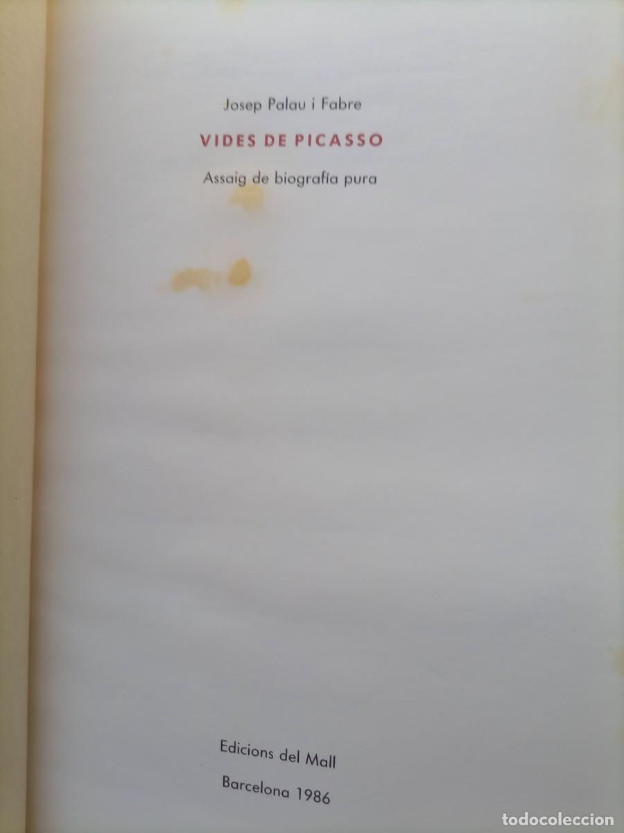 Libros de segunda mano: Vides de Picasso - Foto 3