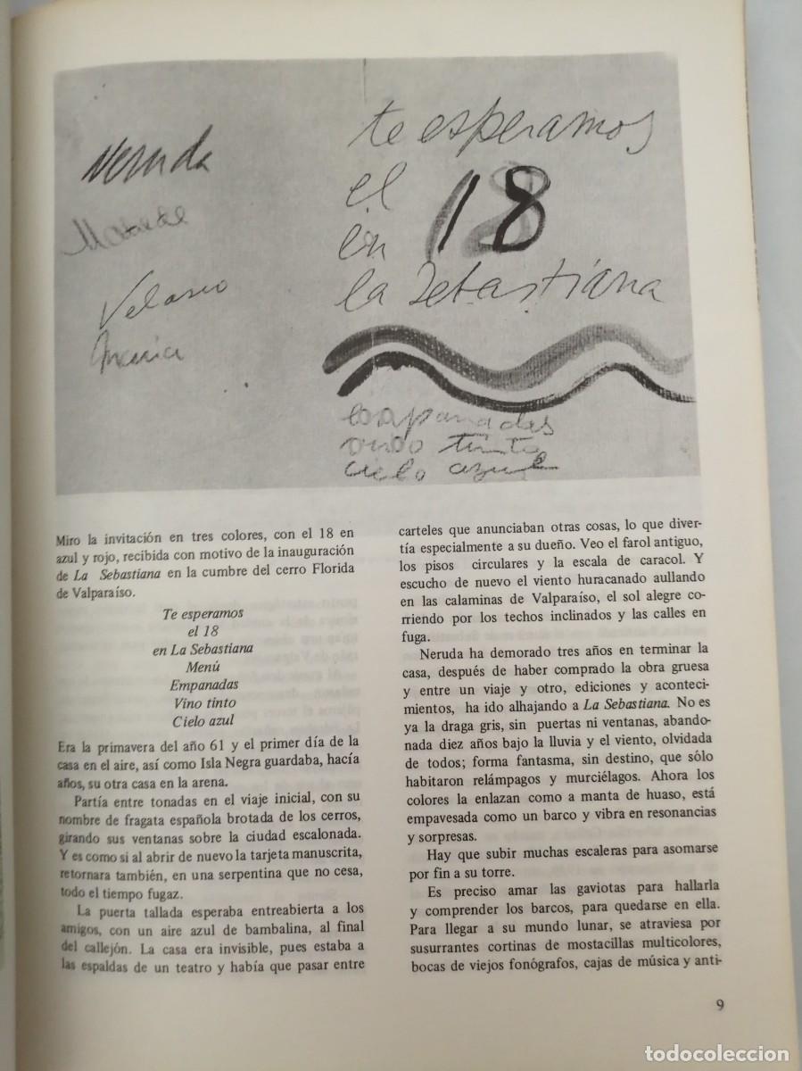 Libros de segunda mano: Neruda en Valpara&iacute;so (Ediciones Universitarias de Valpara&iacute;so) - Foto 8