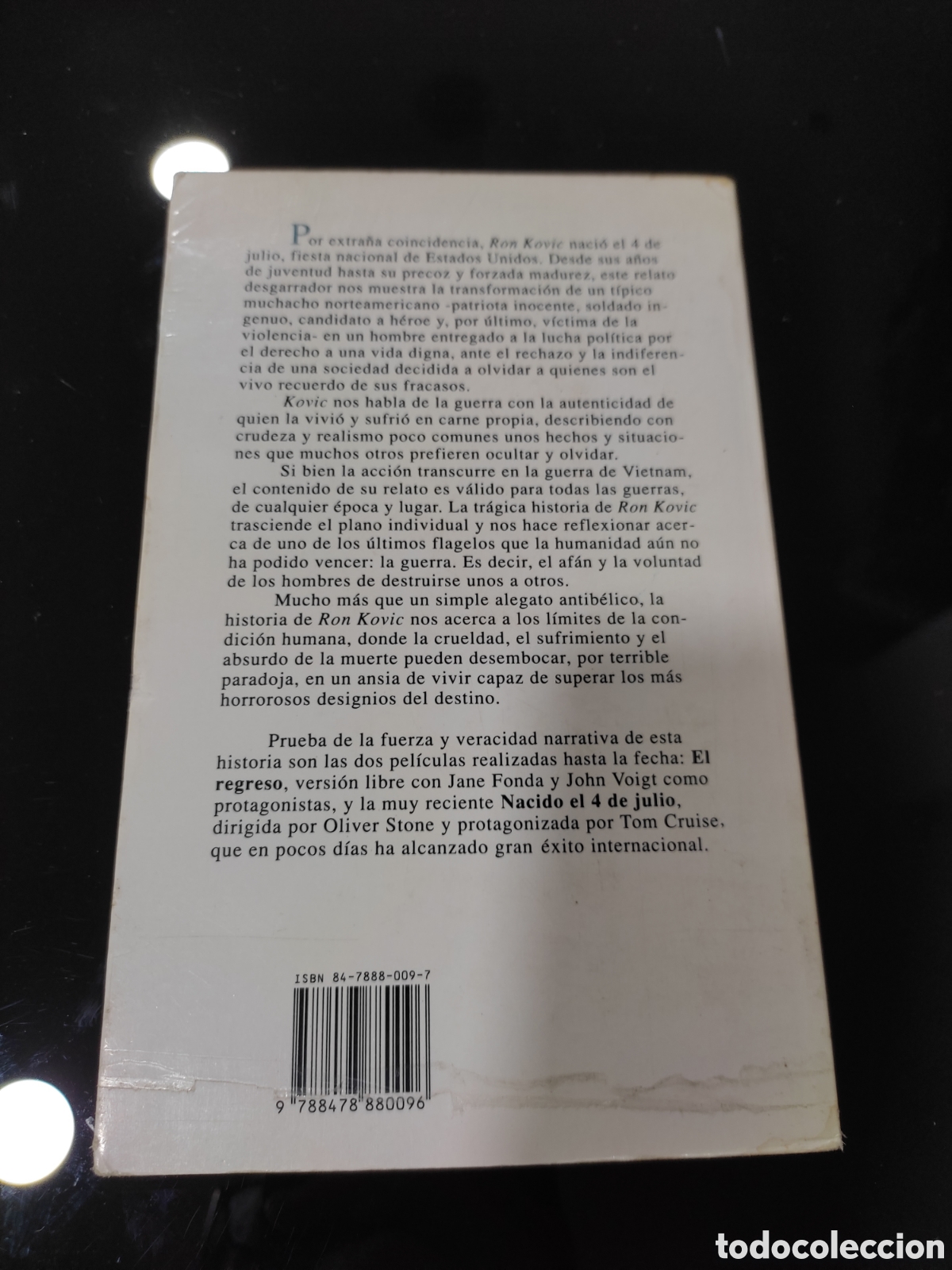 Libros de segunda mano: Nacido el 4 de julio. Ron Kovic - Foto 4