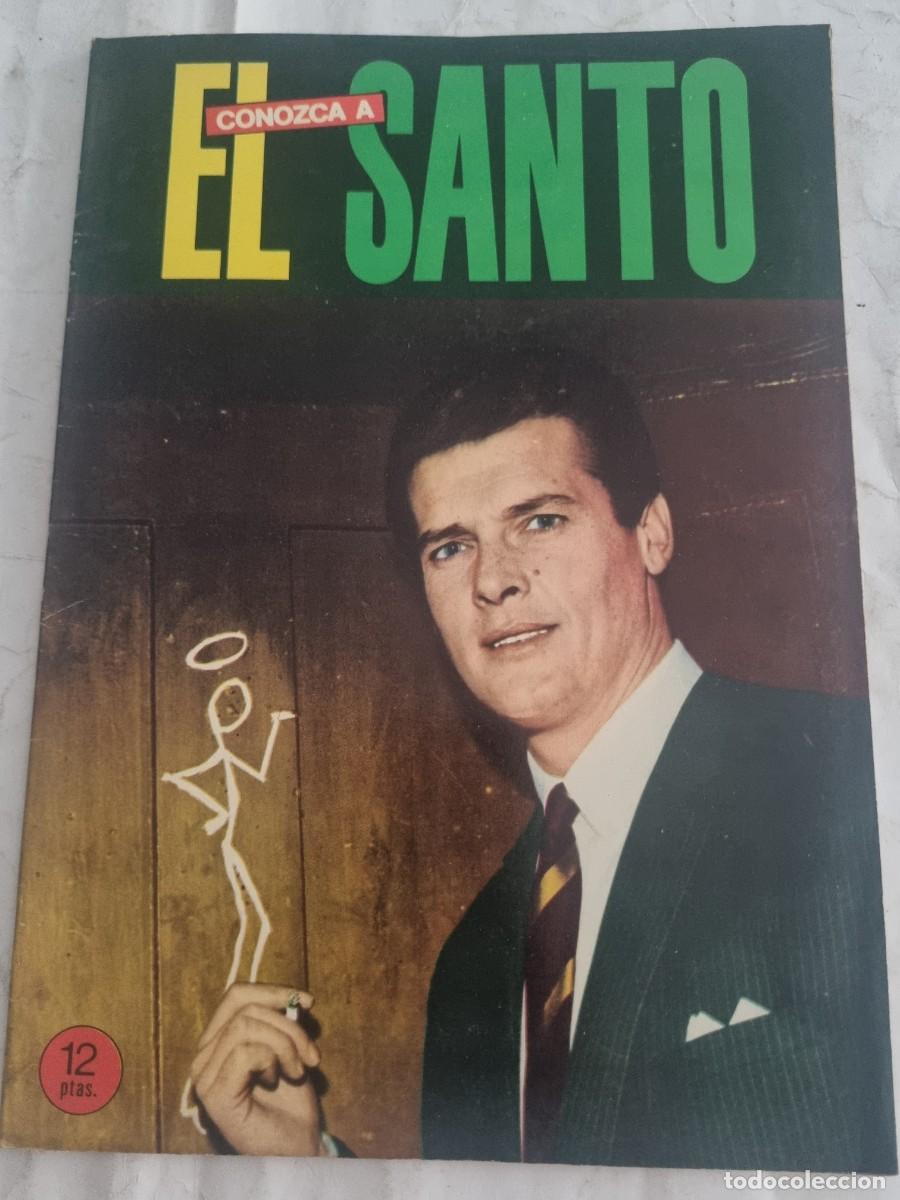Libros de segunda mano: CONOZCA A EL SANTO. SIMON TEMPLAR. ED: FERMA. BARCELONA, 1966. - Foto 1