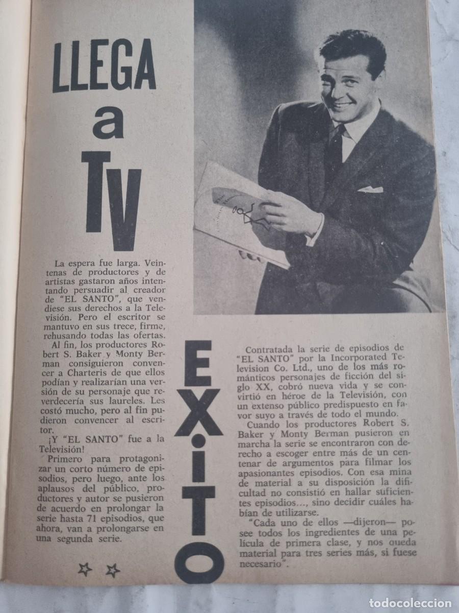 Libros de segunda mano: CONOZCA A EL SANTO. SIMON TEMPLAR. ED: FERMA. BARCELONA, 1966. - Foto 4
