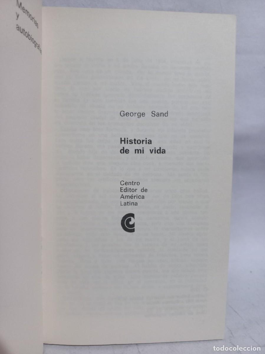 Libros de segunda mano: George Sand - Historia de mi Vida - 1978 - Foto 3