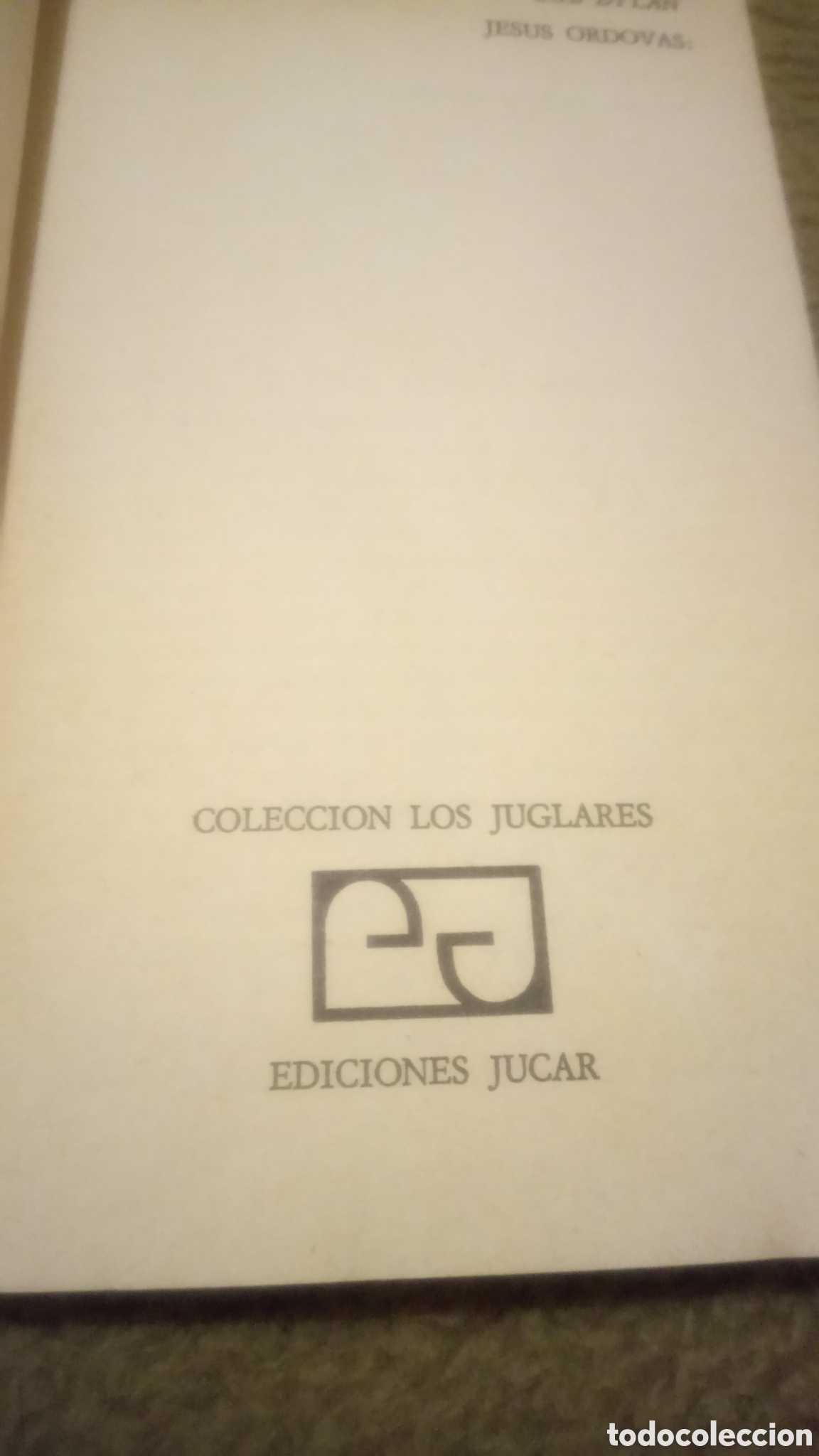 Libros de segunda mano: Bob Dylan - Jes&uacute;s Ordovas - Foto 6