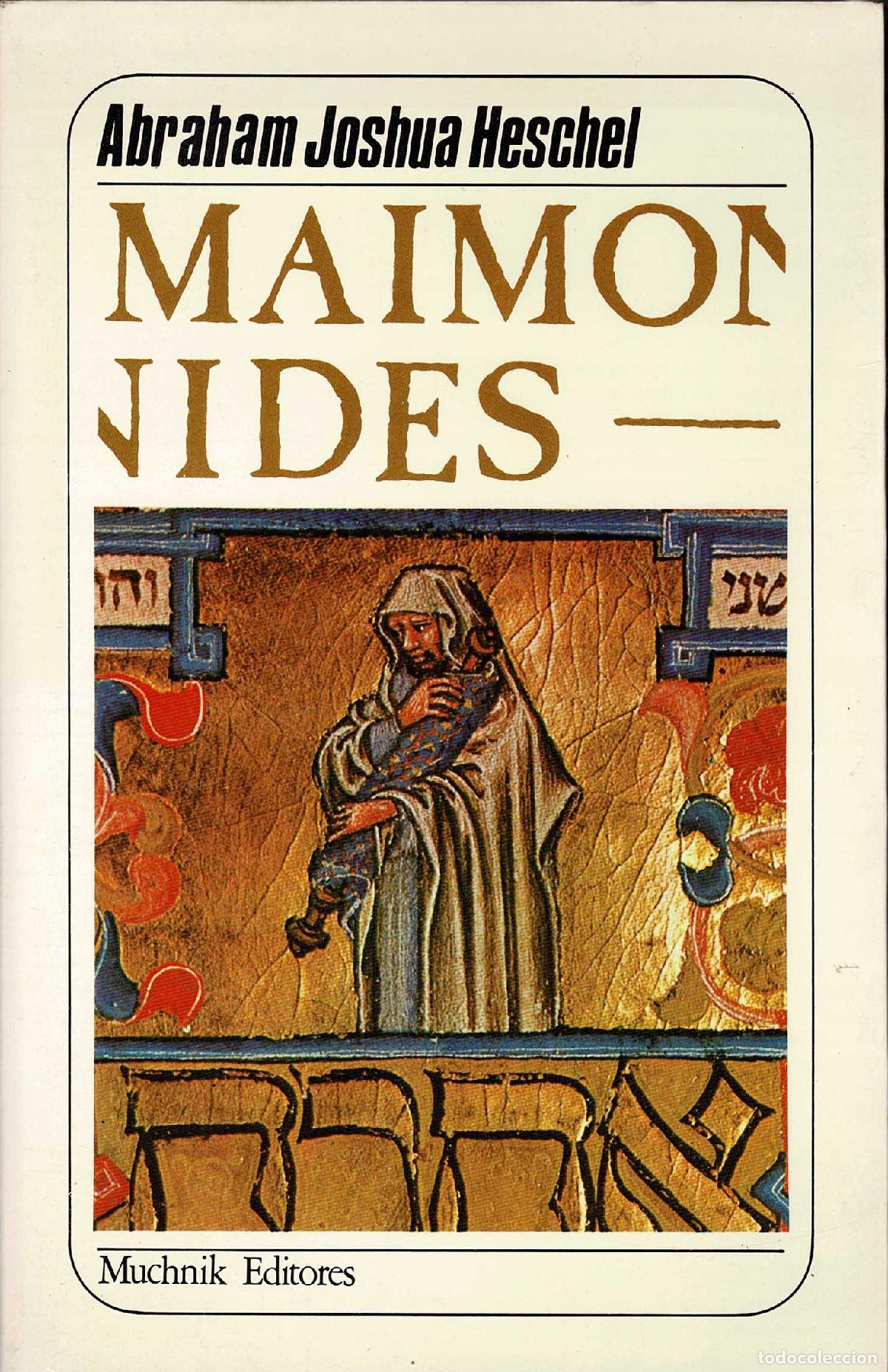 Libros de segunda mano: Maimonides - Abraham Joshua Heschel - Foto 1