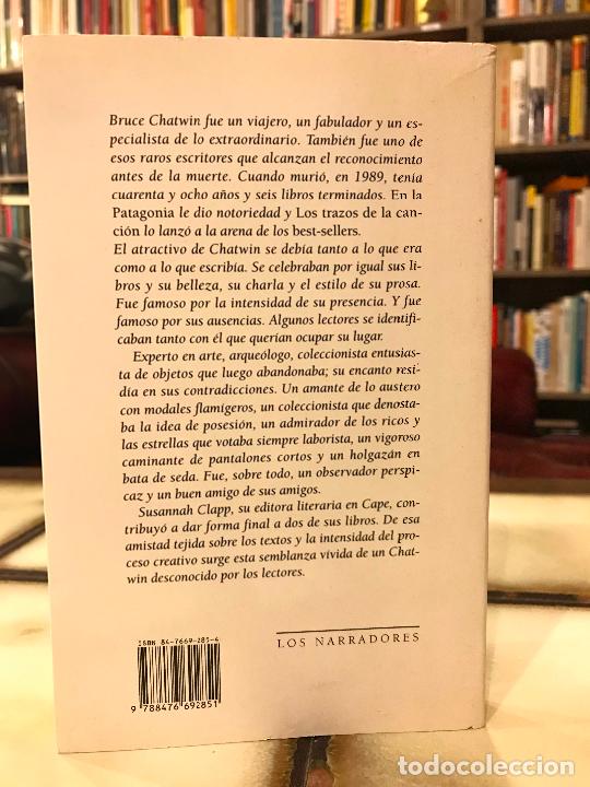 Libros de segunda mano: Con Chatwin. Retrato de un escritor. Susannah Clapp. - Foto 2