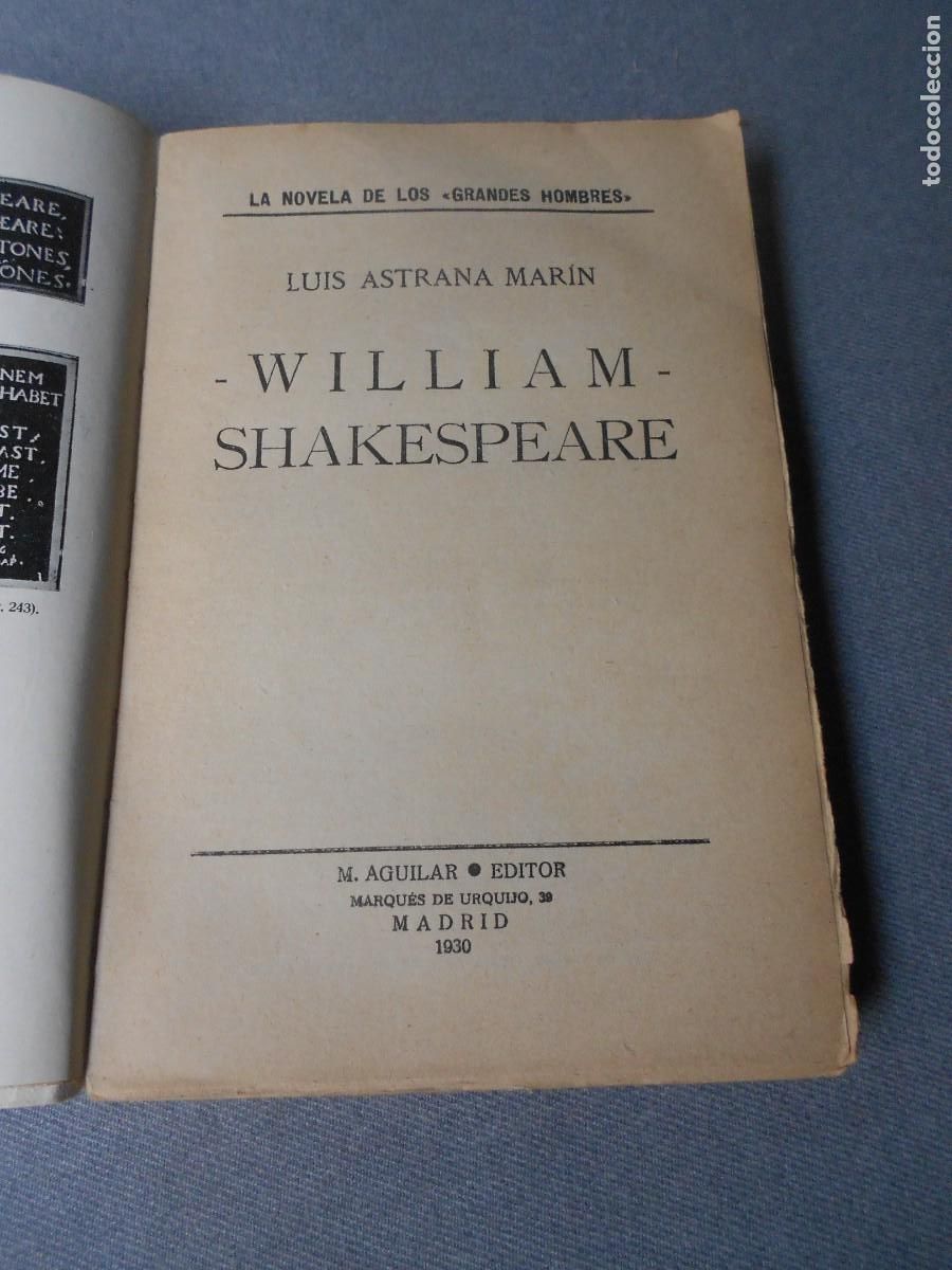 Libros de segunda mano: WILLIAM SHAKESPEARE - Foto 2