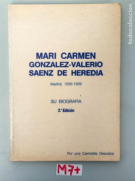 Libros de segunda mano: Mari Carmen Gonz&aacute;lez Valerio Saenz de Heredia - Foto 1