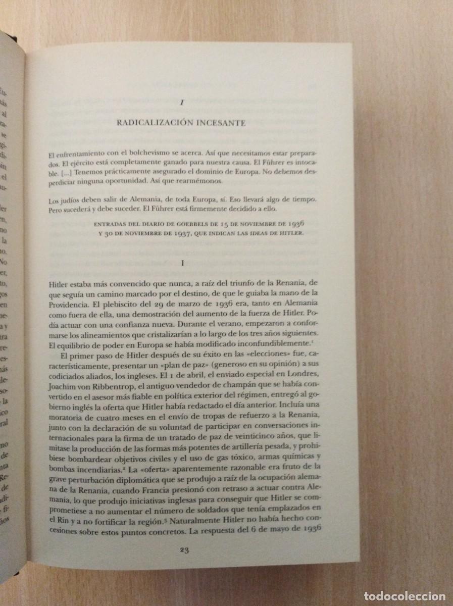 Libros de segunda mano: HITLER, 1936-1945. Ian Kershaw - Foto 14