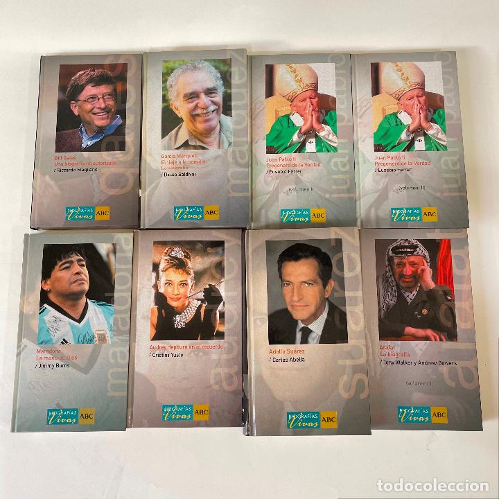 Libros de segunda mano: Lote de Biograf&iacute;as Vivas ABC - Foto 2