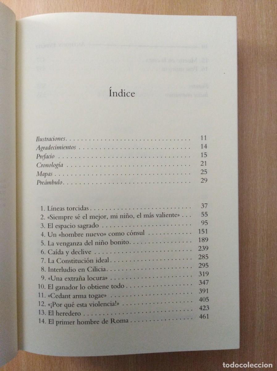 Libros de segunda mano: CICER&Oacute;N. Anthony Everitt. Edhasa - Foto 9