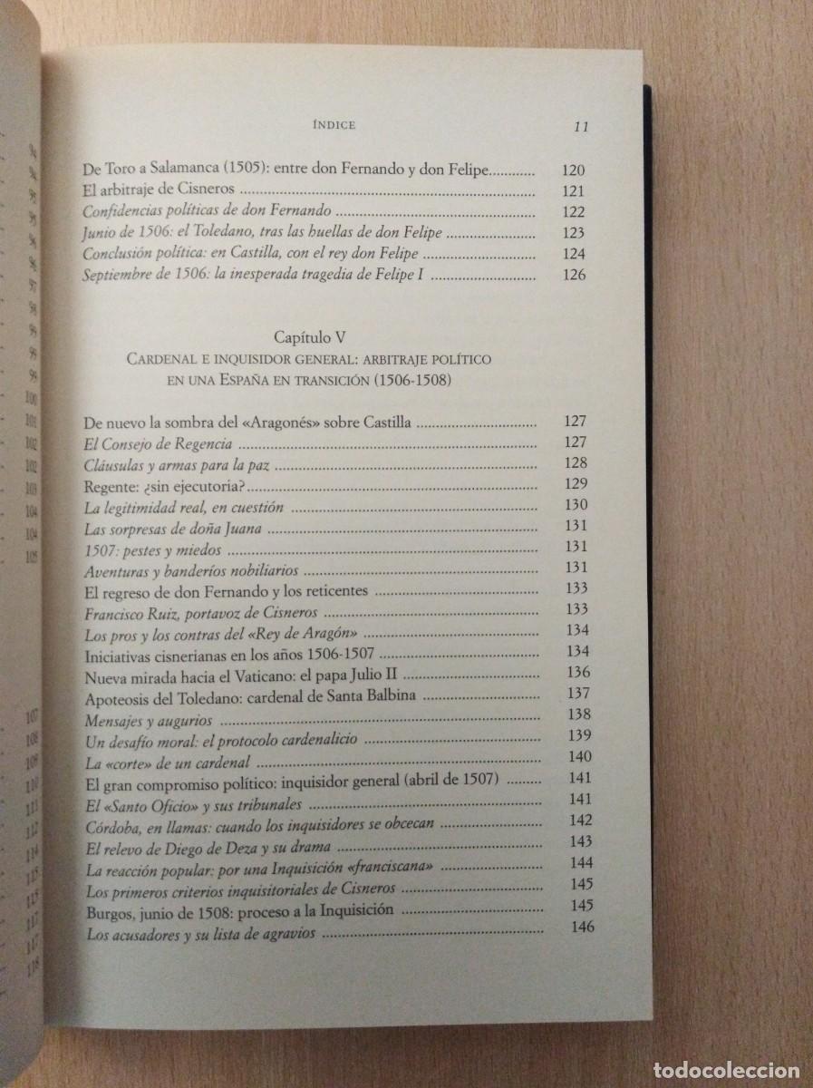 Libros de segunda mano: CISNEROS. Jos&eacute; Garc&iacute;a Oro - Foto 10