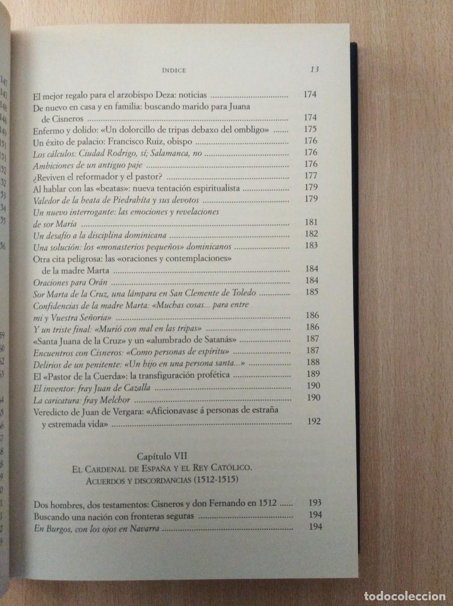Libros de segunda mano: CISNEROS. Jos&eacute; Garc&iacute;a Oro - Foto 12