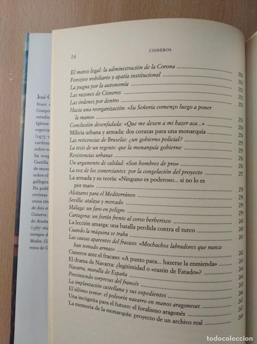 Libros de segunda mano: CISNEROS. Jos&eacute; Garc&iacute;a Oro - Foto 15