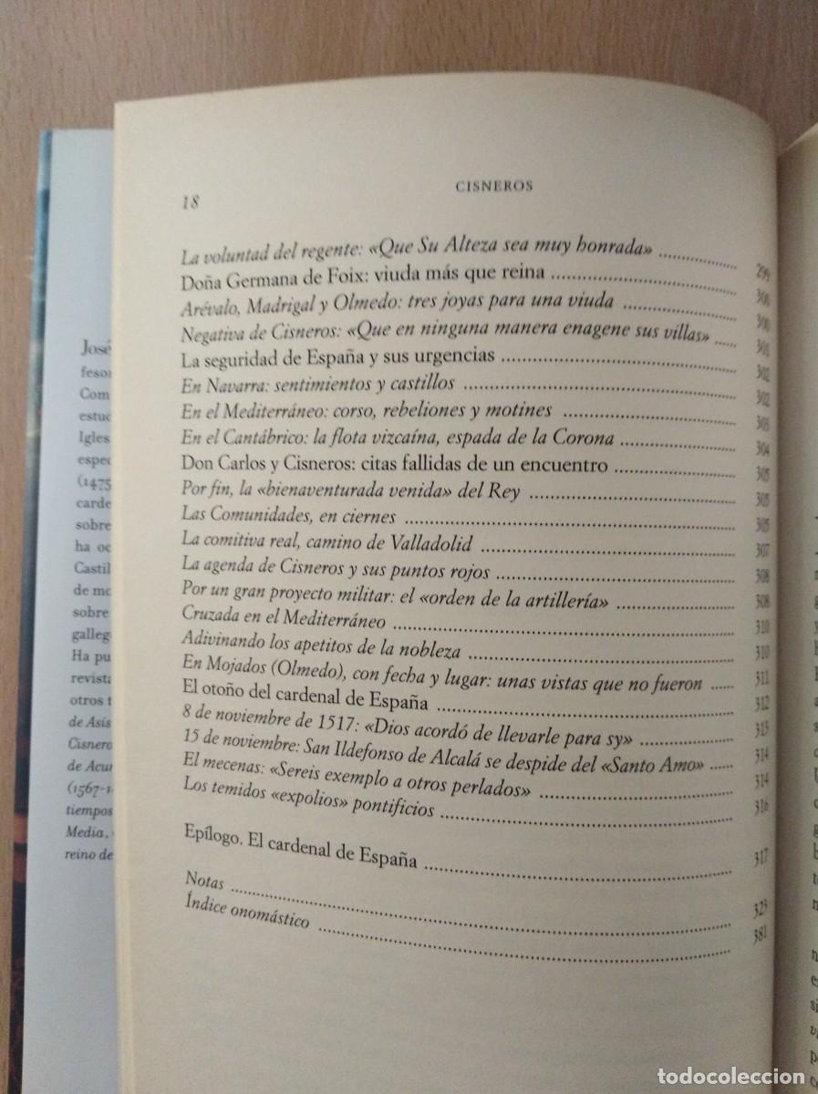 Libros de segunda mano: CISNEROS. Jos&eacute; Garc&iacute;a Oro - Foto 17