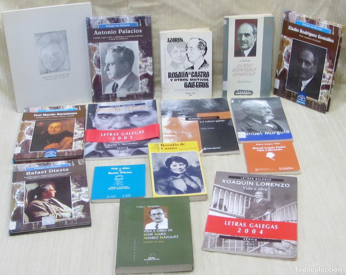 Libros de segunda mano: 26 Libros de Galegos, Gallegos, Vida e Obras, - Foto 1