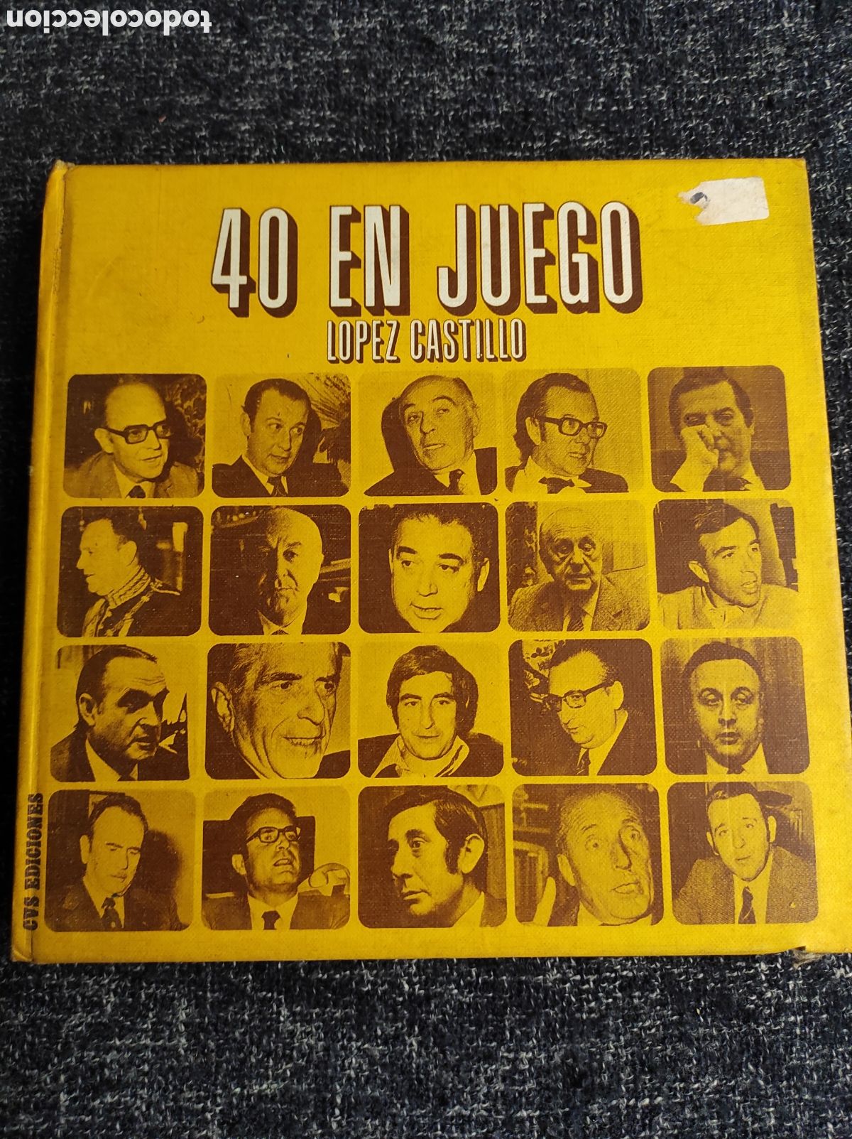 Libros de segunda mano: 40 EN JUEGO / L&Oacute;PEZ CASTILLO - Foto 1