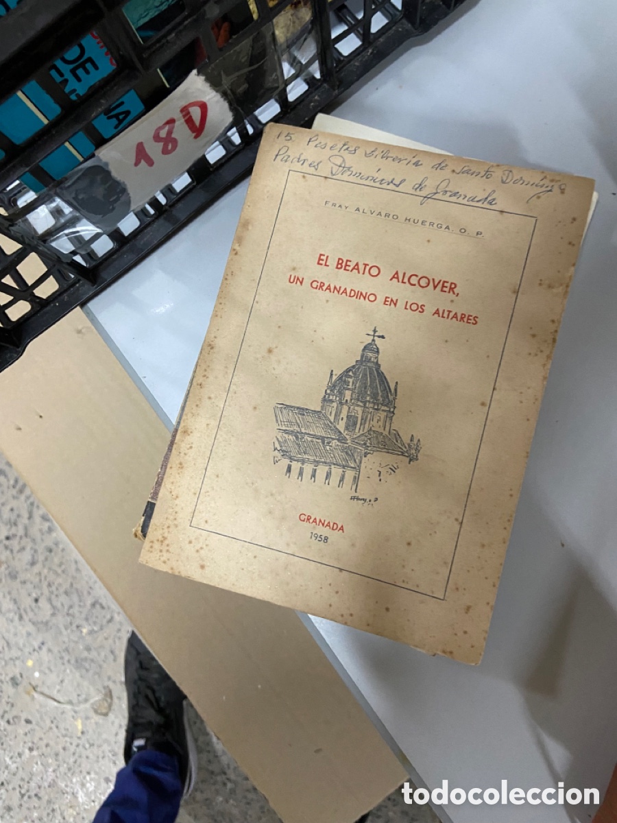 Libros de segunda mano: 18D EL BEATO ALCOVER, UN GRANADINO EN LOS ALTARES