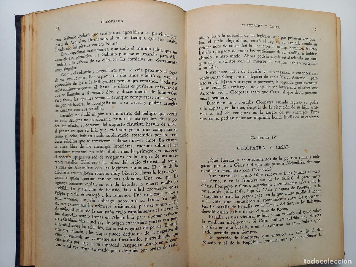 Libros de segunda mano: CLEOPATRA. OSKAR VON WERTHEIMER - Foto 4