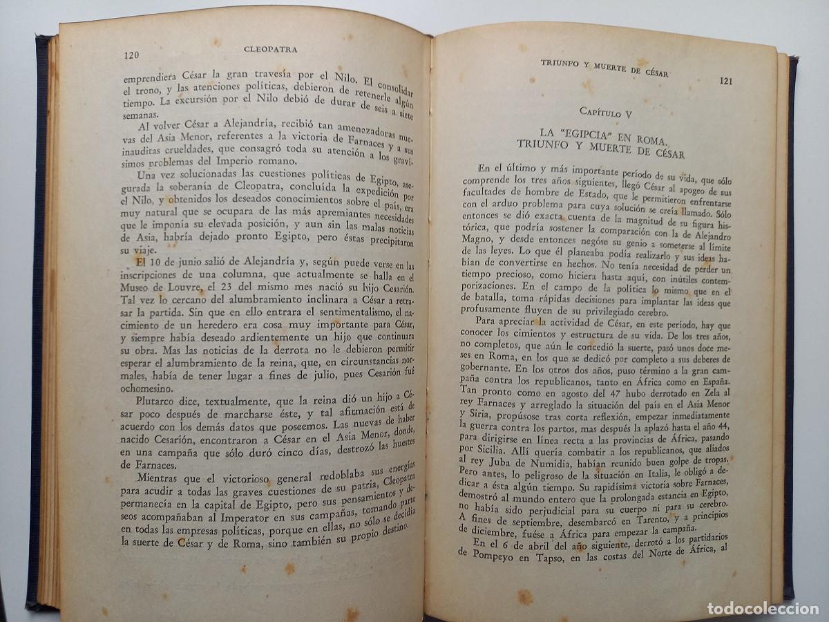 Libros de segunda mano: CLEOPATRA. OSKAR VON WERTHEIMER - Foto 5