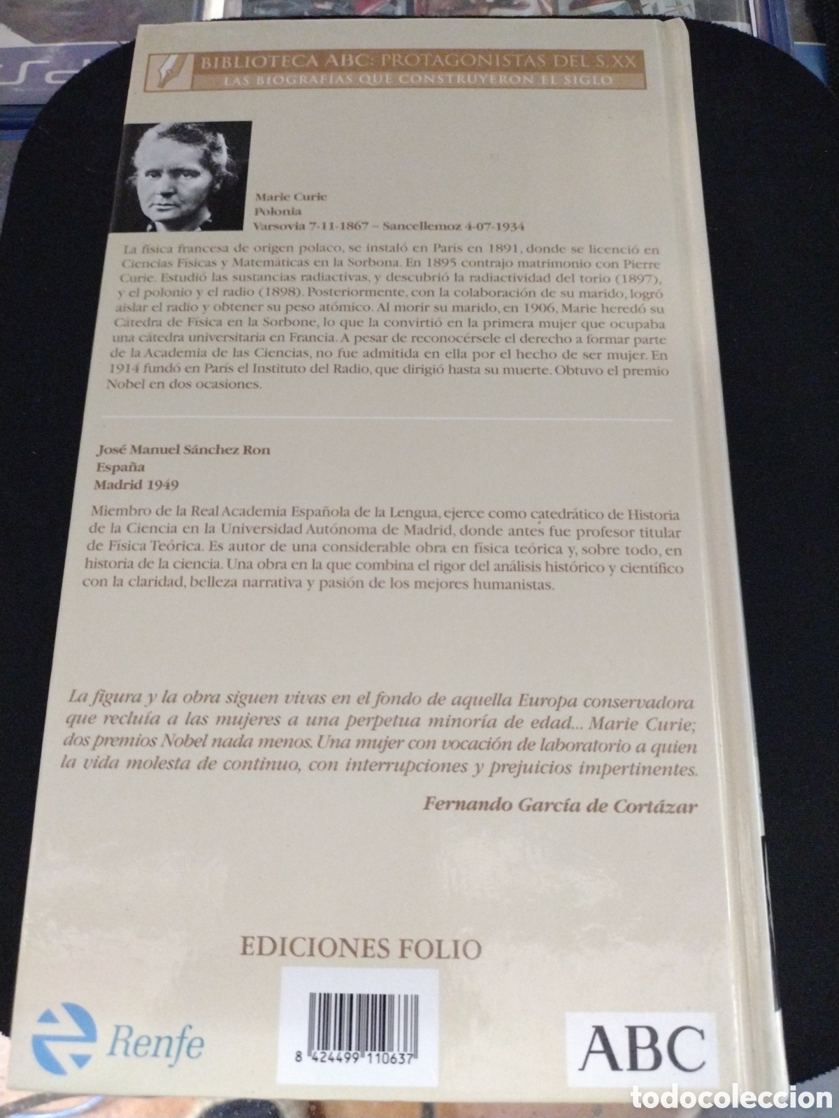Libros de segunda mano: Marie Curie. J. Manuel Sanchez Ron - Foto 2