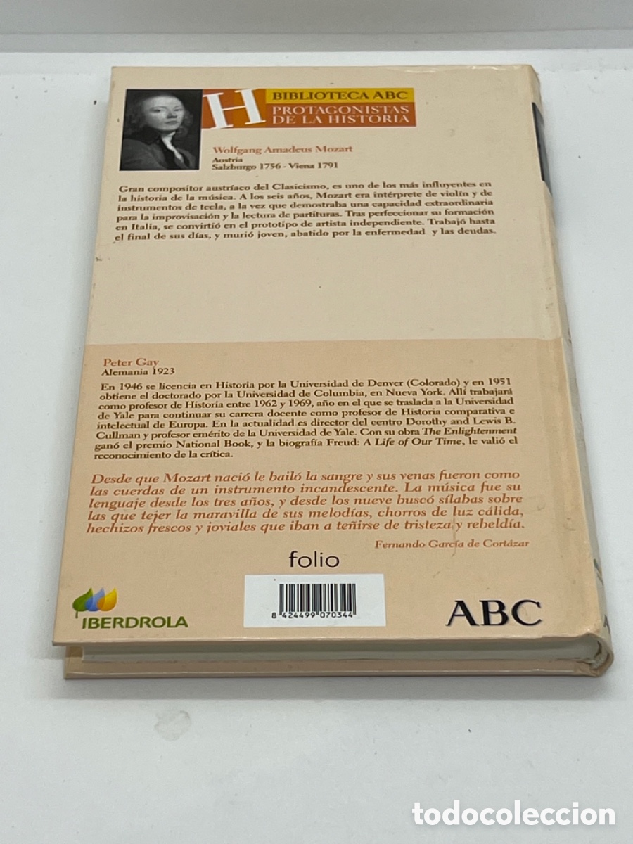 Libros de segunda mano: Libro Biograf&iacute;a de Mozart - Foto 3