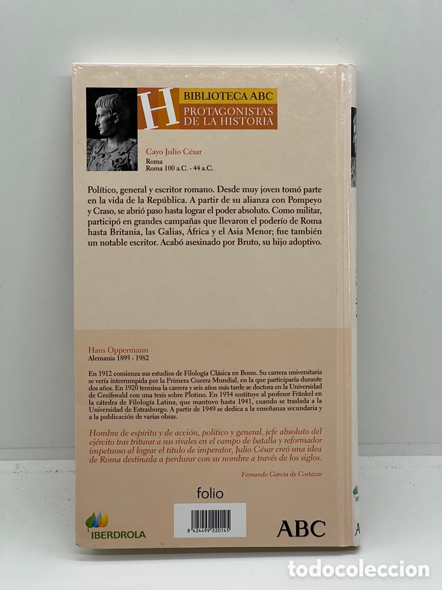 Libros de segunda mano: Libro Biograf&iacute;a Julio C&eacute;sar - Foto 3