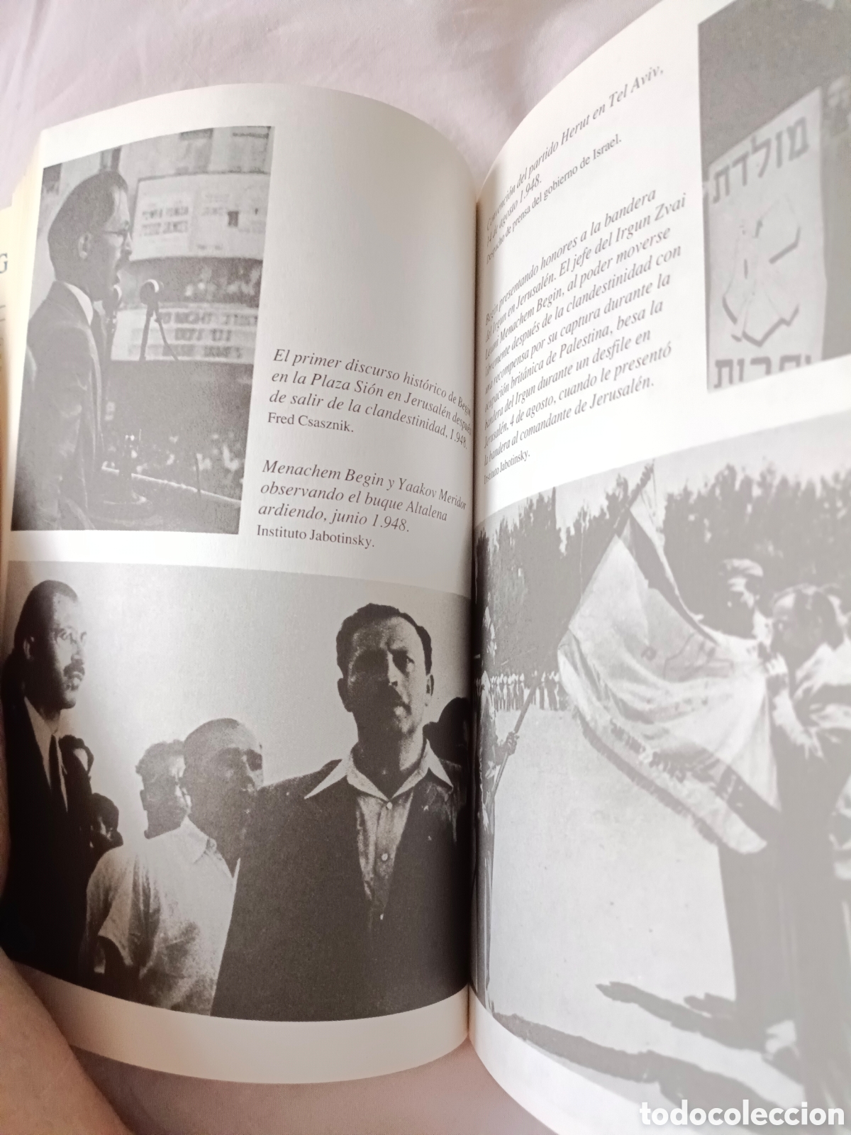 Libros de segunda mano: Ganar o Morir Menachem Begin - Foto 4