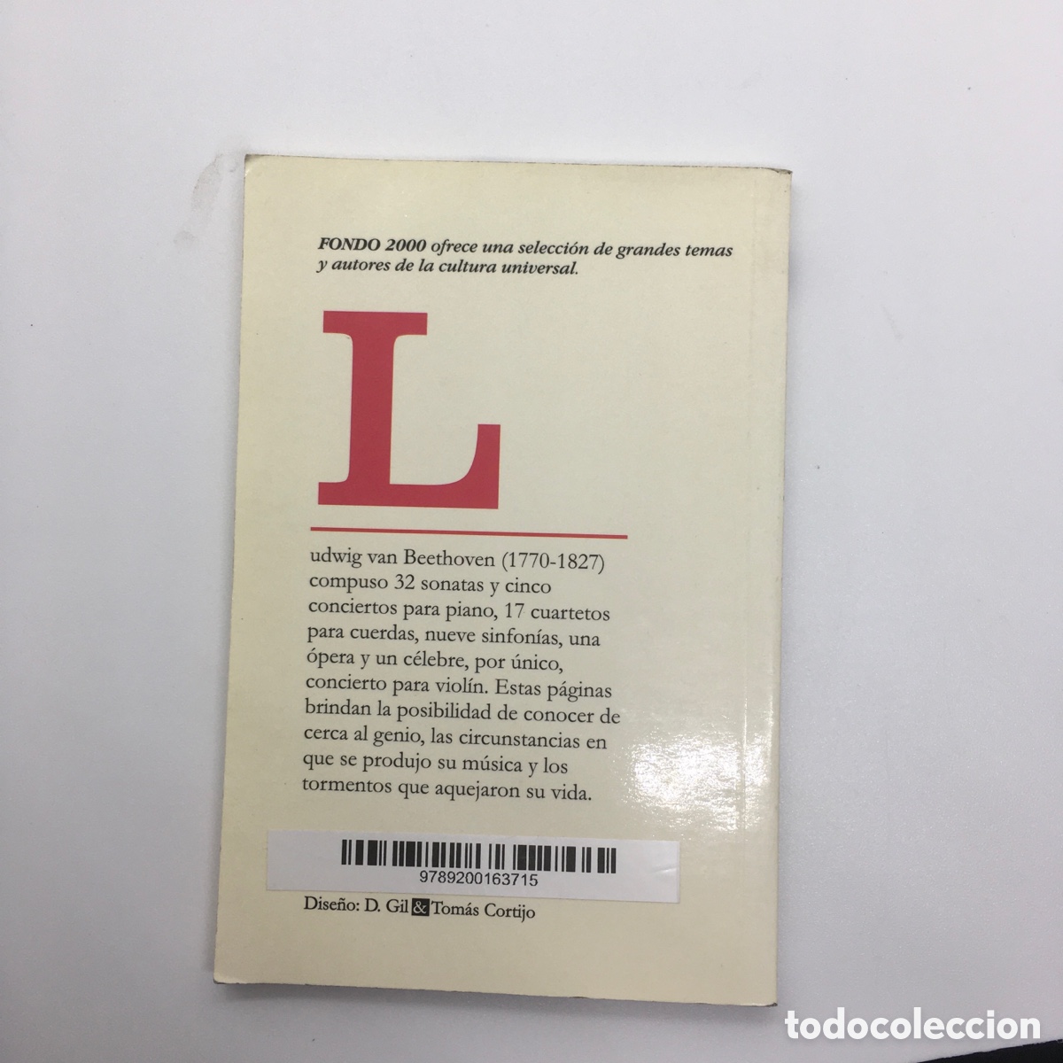 Libros de segunda mano: Libro Semblanza de Beethoven - Foto 2