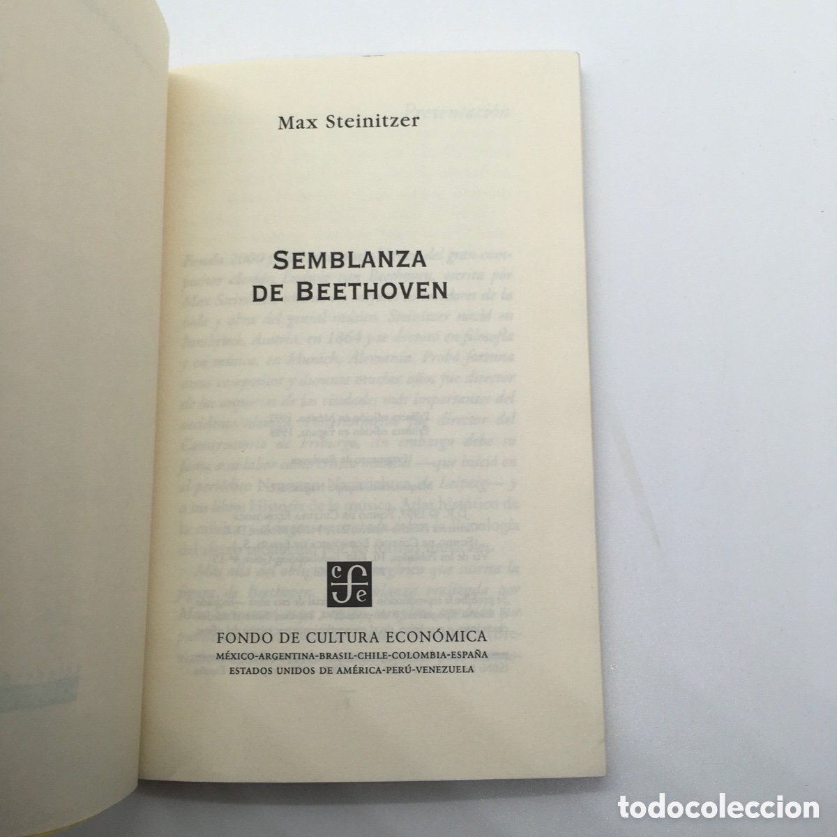 Libros de segunda mano: Libro Semblanza de Beethoven - Foto 3