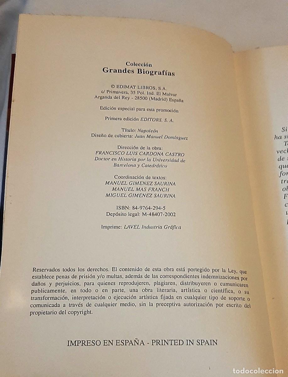 Libros de segunda mano: Napole&oacute;n - Foto 2
