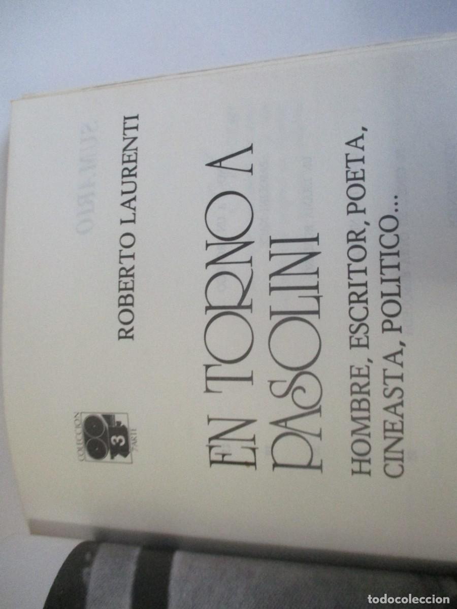 Libros de segunda mano: ROBERTO LAURENTI En torno a Pasolini W20138 - Foto 2