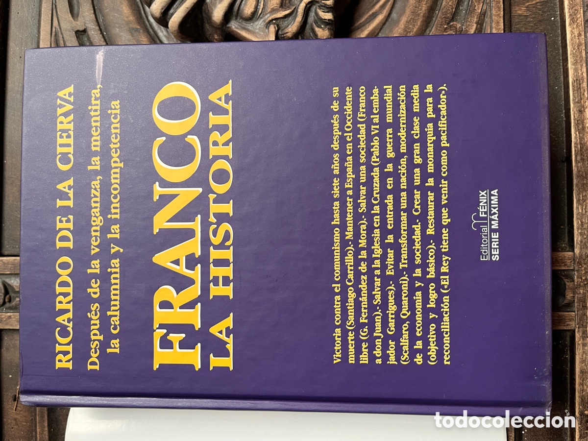 Libros de segunda mano: FRANCO LA HISTORIA. RICARDO DE LA CIERVA. - Foto 5