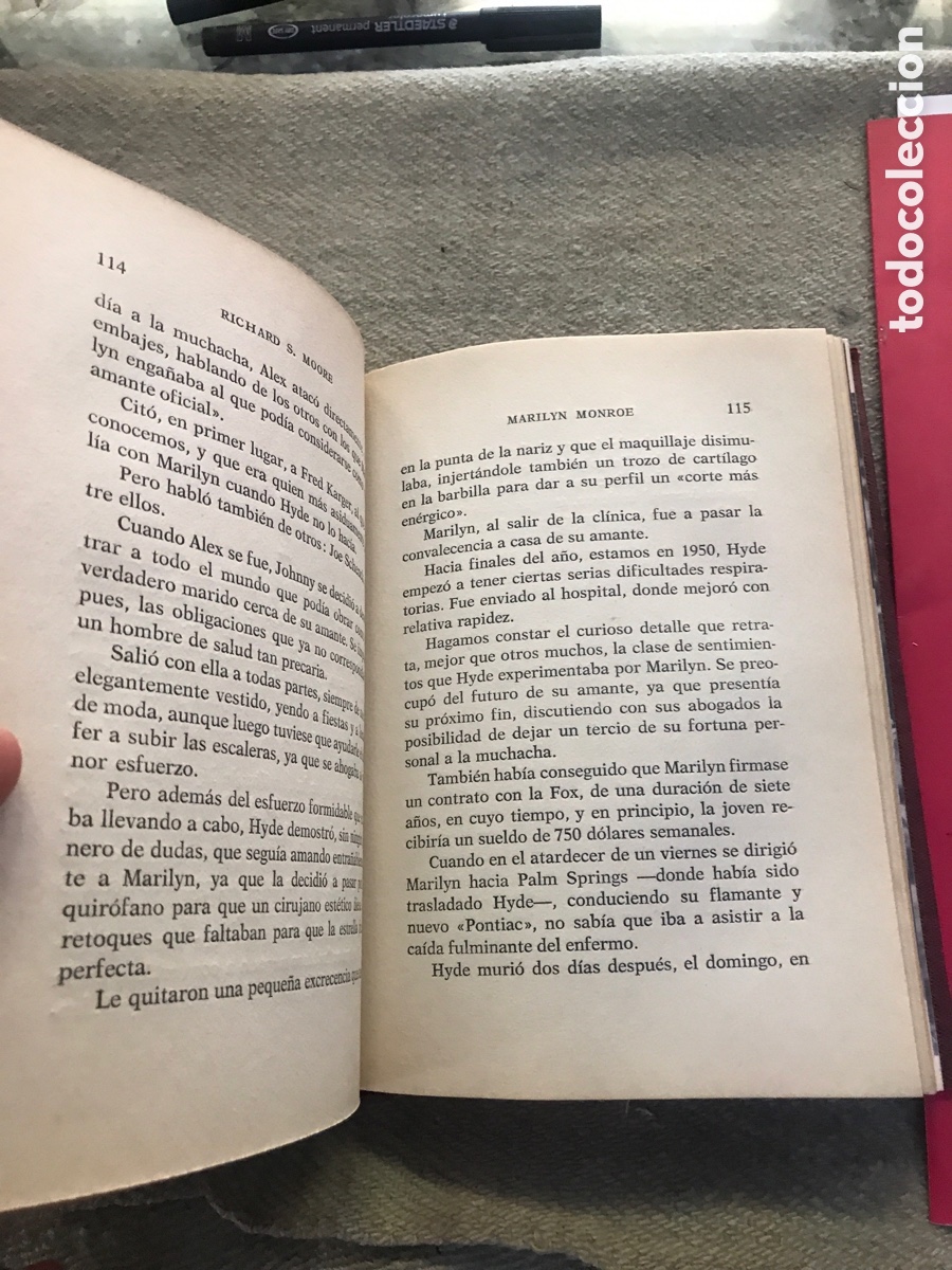 Libros de segunda mano: Marilyn Monroe. 1973. Petronio. - Foto 7
