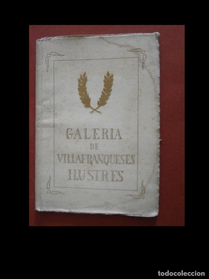Libri di seconda mano: Galeria de Villafranqueses ilustres. Manuel Benach